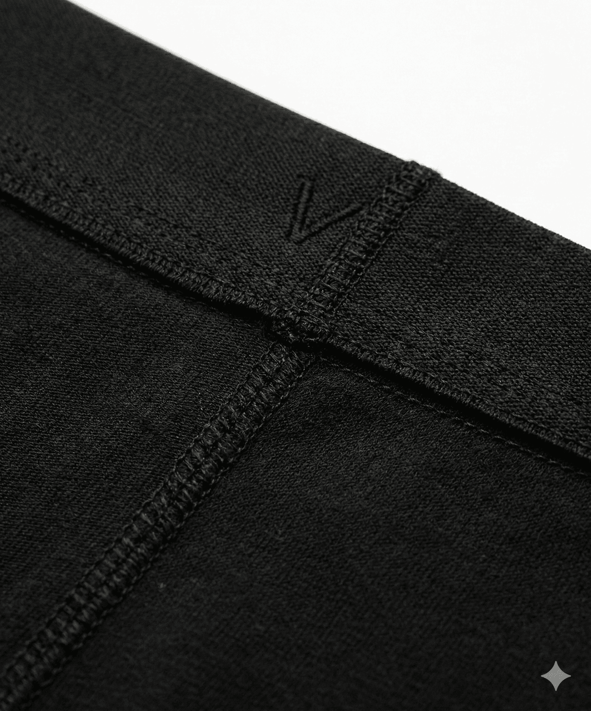 Vorte Premium Penye Erkek Boxer Siyah - 3